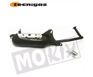 Uitlaat Silent Pro Sym Fiddle II (4T oude motor)