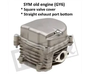 Uitlaat Silent Pro Sym Fiddle II (4T oude motor)