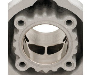 Voca Cilinder Bestia 80cc Minarelli AM6 (50mm) - Rode cilinderkop