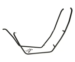 Voorvalbeugelset mat zwart Piaggio Zip