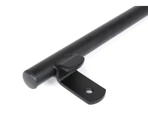 Valbeugel Beenschild MOTO NOSTRA Vespa PX80, PX125, PX150, PX200 Zwart