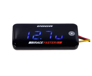  Temperatuur & Voltmeter Voca V-TEMP (Touch) 0-120ºC 8-18V Blauw