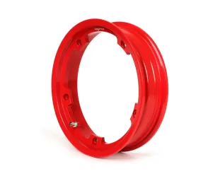 velg  BGM pro tubeless 2.10 10 inch, aluminium  vespa (type px)   vespa smallframe v50, 50n, special, pv, et3, pk50 125 (s/xl/xl2), largeframe px, t5, sprint, rally , gt/gtr, lml star, deluxe   rood