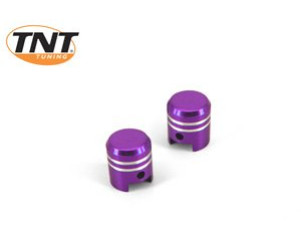 Ventieldopset Zuigermodel Paars/Alu Tnt