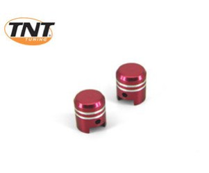 Ventieldopset Zuigermodel Rood/Alu Tnt