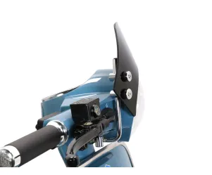 Windscherm Vespa PX80, PX125, PX150, PX200, LML 125 150 Star Stella Zwart