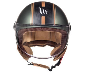  Scooterhelm MT Mat groen - model 'Street Entire'