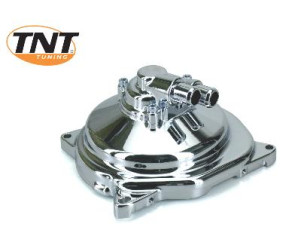 Waterpomp deksel - TNT - Minarelli - Chroom