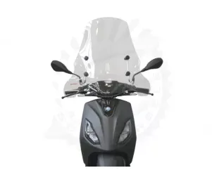 Windscherm Piaggio One - Fabbri - Hoog, Transparant