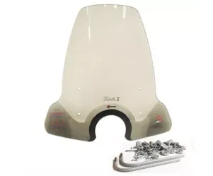 Windscherm Sym Fiddle II - Faco - Hoog (Transparant)