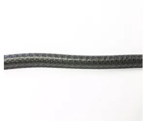 Sierstrip / Beschermstrip windscherm (zwart, per meter)