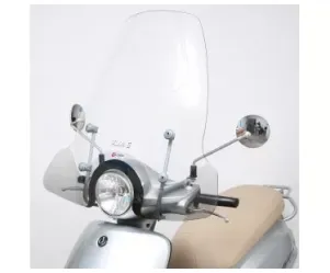 Windscherm Sym Fiddle II - Faco - Hoog (Transparant)