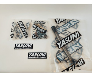 Yasuni R1 Aprilia RS50,Rieju RS2,TZR50 uitlaat  Alu demper