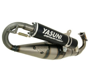 Uitlaat Yasuni Carrera 16 Piaggio (C16) - Zwarte Demper