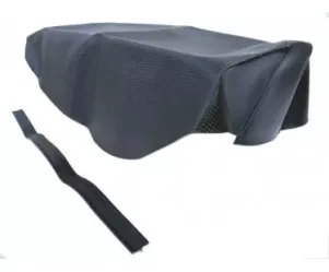 Buddyhoes / zadelhoes Piaggio Zip 4-takt - Carbon
