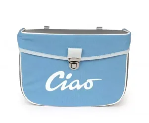 Zadeltas Moto Nostra Ciao Blauw Grijs
