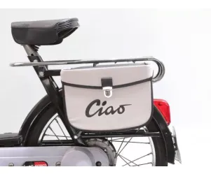 Zadeltas Moto Nostra Ciao Grijs Zwart