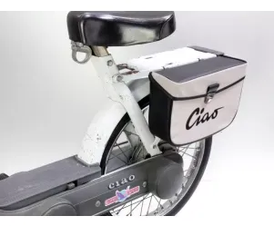 Zadeltas Moto Nostra Ciao Grijs Zwart
