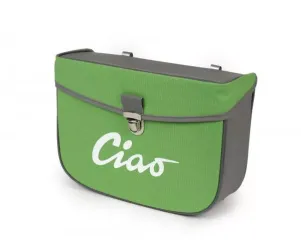 Zadeltas Moto Nostra Ciao Groen Grijs