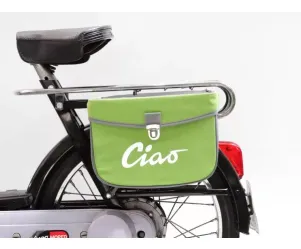 Zadeltas Moto Nostra Ciao Groen Grijs