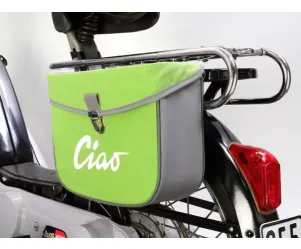 Zadeltas Moto Nostra Ciao Groen Grijs