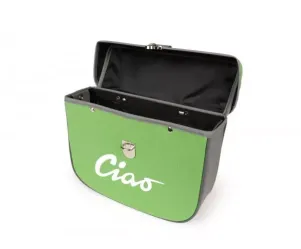 Zadeltas Moto Nostra Ciao Groen Grijs