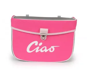 Zadeltas Moto Nostra Ciao Roze Grijs
