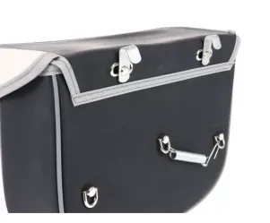 Zadeltas Moto Nostra Piaggio Bravo Boxer Si Ciao Zwart Grijs
