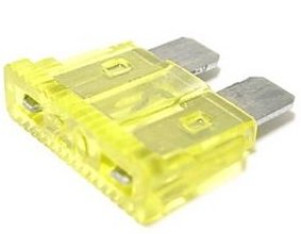 Zekering - Type : Steek - 20 Amp.