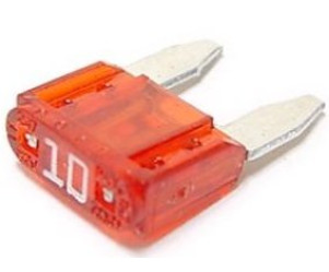 Zekering - Type : Steek - Mini - 10 Amp