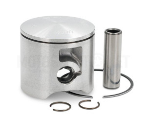 Voca Cilinder Bestia 80cc Minarelli AM6 (50mm) - Rode cilinderkop