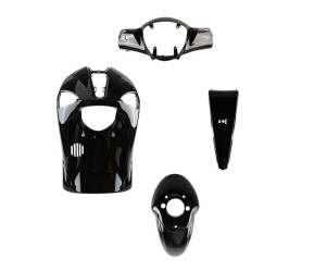 Kappenset Piaggio Liberty 50 - Zwart (2-takt en 4-takt)