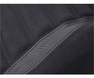 Buddyhoes / Zadeldek Vespa GTS 125 / 250 / 300 - Zwart / zwart