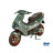 Kappenset Gilera Runner - Chroom - 12 delig