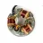 ontsteking  BGM originele stator (puntset ontsteking, 5 kabels, 6v)  vespa sprint150 (vlb1t), ts125 (vnl3t), gt125 (vnl2t), gtr125 (vnl2t), super, gl150 (vla1t)   voor voertuigen zonder richtingaanwijzers, zonder accu