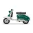 seat  BGM pro pegasus met aluminium strip en badge  lambretta li, li s, sx, tv, dl, gp   zwart/zwart