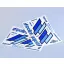Stickerset Polini Team Polini 2x 297x420mm  Blauw