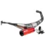 Uitlaat Voca Warrior 50-70CC Rode Geluiddemper Yamaha DT / X-Limit