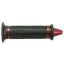 Grips STR8 Konik Kegelvormige Eindkappen Zwart / Rood