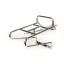 Achterrek MOTO NOSTRA Horizontale Reservewielhouder Vespa PX80, PX125, PX150, PX200 Chroom