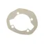 cilinderbasis spacer  BGM pro racetour  lambretta li, lis, sx 125 150, tv 175 (2e serie, 3e serie), dl/gp 125 150   0,3 mm