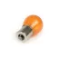 gloeilamp  ba15s (rechte pinnen)   12v 21w   oranje