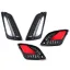 Knipperlichtset Voor Achter MOTO NOSTRA (2019-2022) Dynamisch LED  Volglicht Voorzijde Met Dagrijlicht Achterzijde Met Positielicht (E-keurmerk) Vespa GTS 125-300 HPE (2019-2022) Gerookt