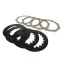 koppeling frictieschijven incl. stalen schijven  BGM pro sport  type honda cr80, voor BGM pro superstrong cr, cr 2.0 ultralube koppelingsspin, ø=110mm   4 schijven