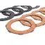 koppelingsfrictieplaten set incl. stalen platen  BGM origineel vespa cosa2  geschikt voor standaard koppelingsmand van vespa cosa2/fl (1992 ), px (1995 ), superstrong, scooter & service, mmw, ultrastrong   4 platen