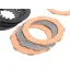 koppelingsfrictieplaten set incl. stalen platen  BGM origineel vespa cosa2  geschikt voor standaard koppelingsmand van vespa cosa2/fl (1992 ), px (1995 ), superstrong, scooter & service, mmw, ultrastrong   4 platen