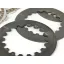 koppelingsfrictieplaten set incl. stalen platen  BGM pro sport alu  type honda cr80 geschikt voor standaard koppelingsmand type vespa cosa2/fl (1992 ), px (1995 ), superstrong, scooter & service, mmw, ultrastrong  4 frictieplaten