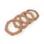 koppelingsfrictieplaten set  BGM original  lambretta li, lis, sx, tv (serie 2 3), dl, gp   4 platen 