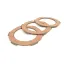 koppelingsfrictieplaten set  BGM pro vespa smallframe v50, v90, ss50, ss90, pv125, et3, pk50, pk80, pk50 s, pk80 s, pk125 s, pk50 xl, pk125 xl, ets, pk50 pk, pk50 ss   3 platen 