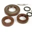 lager  en oliekeerringset voor krukas  BGM original  vespa v50, pv125, et3, pk50, pk80, pk125   1x 6303 + 1x 6204   incl. o ringen